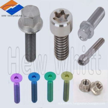 high qualtiy titanium bolts and nuts